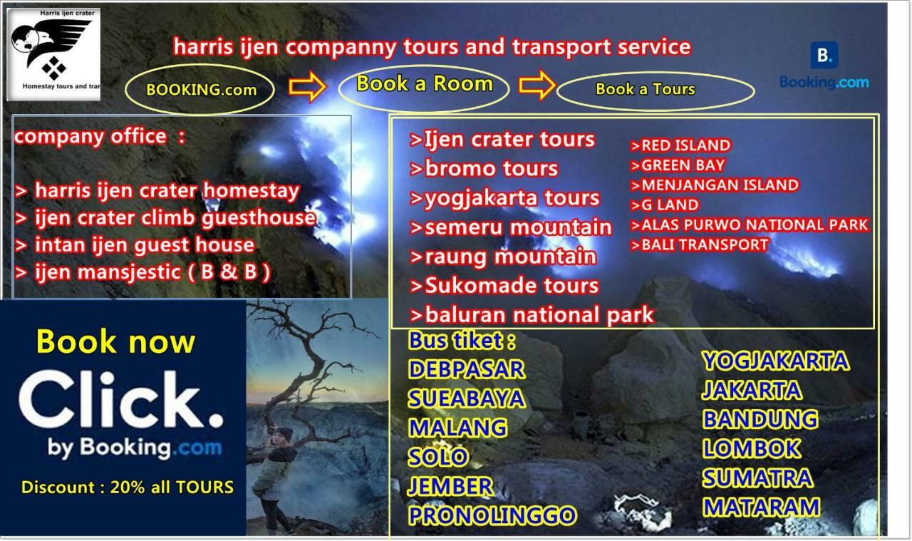 ไอเจน แมนส์เจสติก บีแอนด์บี Hostel Tamansuruh ภายนอก รูปภาพ